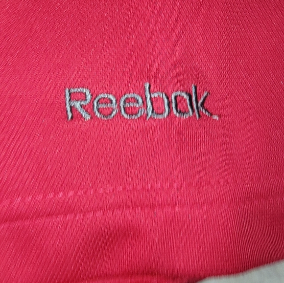 Reebok Pink Polo Shirt Vibrant Style - Picture 3 of 7